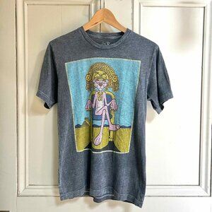 Urban Outfitters Pink Panther King Tut T-Shirt Distressed Small Unisex Retro 80s